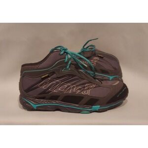 Inov-8 Womens Mens Black & Teal TerraFly 297 GTX Running Shoes Size W/8.5 M/7